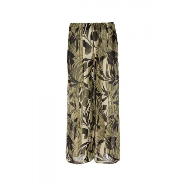VIDAL KHAKI LEAVES PANTS